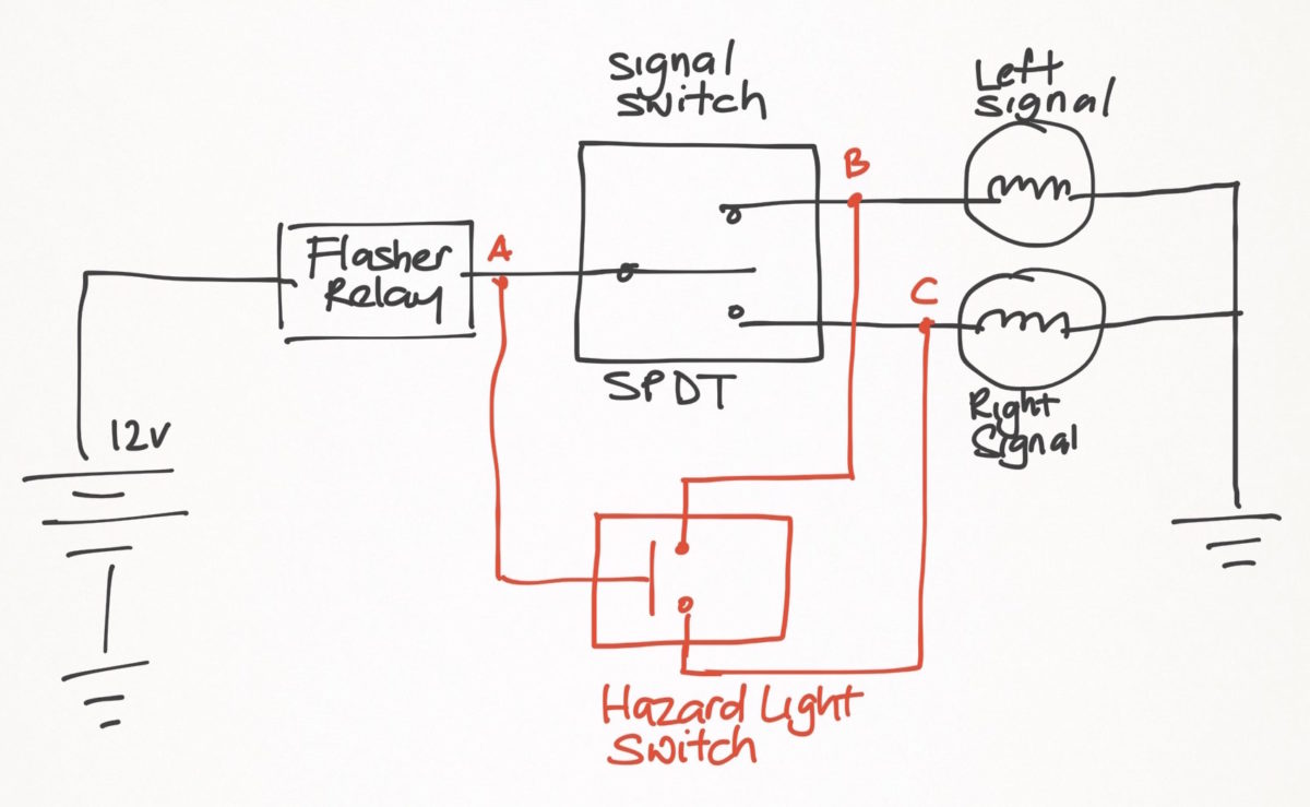 Hazard Switch Wiring - Go To Work On A Wiring diagram