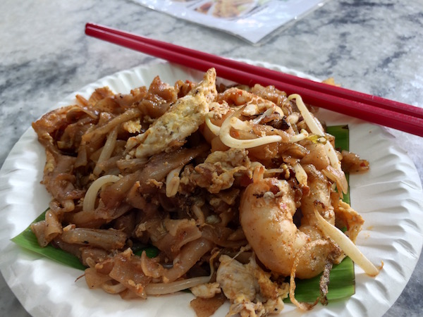 RM5 for a plate of yummy Penang Fried Kway Teow.