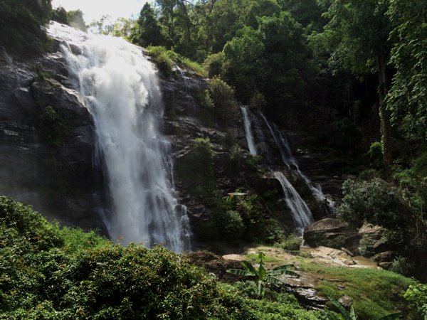...even more waterfalls. Wachirathan Waterfall.