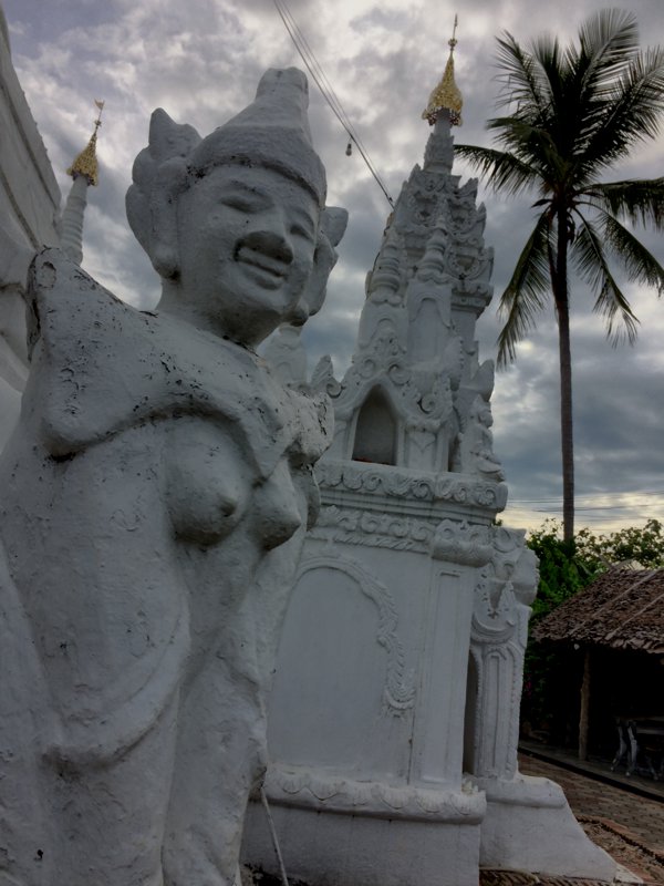 Detail of Wat Phra That Doi Kong Mu