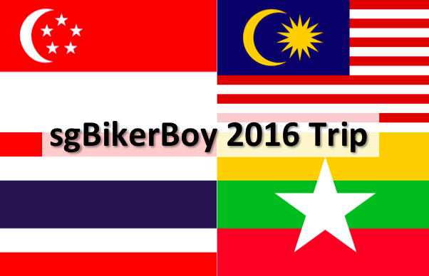Singapore - Malaysia - Thailand - Myanmar. 4th country on this trip so far.