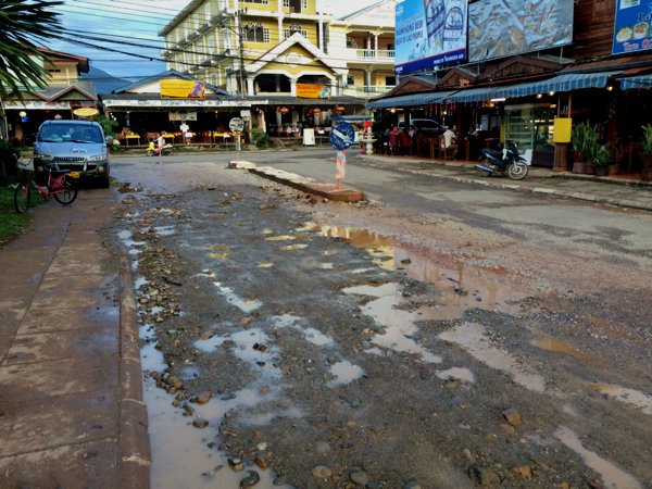 Some really bad Asian road.