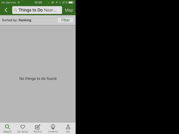 Fired up my trusty TripAdvisor app to search for things to do in Stung Treng, and this is what it tells me. =(