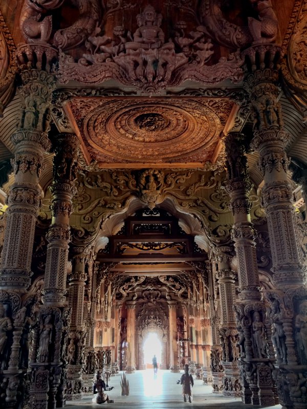 Inside the Sanctuary of Truth.