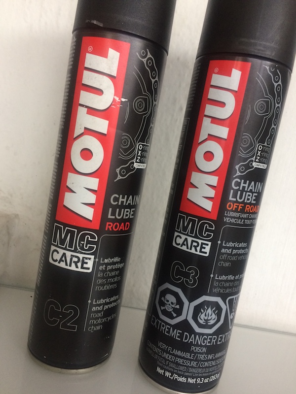 C3 Chain lube off road