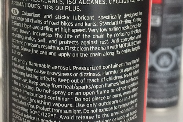 MOTUL C1-C3 Chain Clean & Lube Spray Motorcycle Enduro Road Cross 400 ML X2