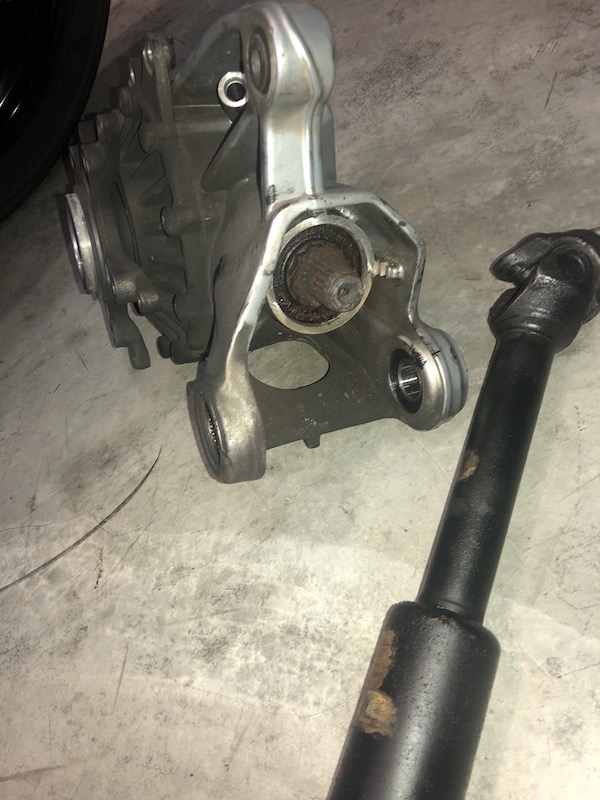 R1200gs drive shaft sales boot