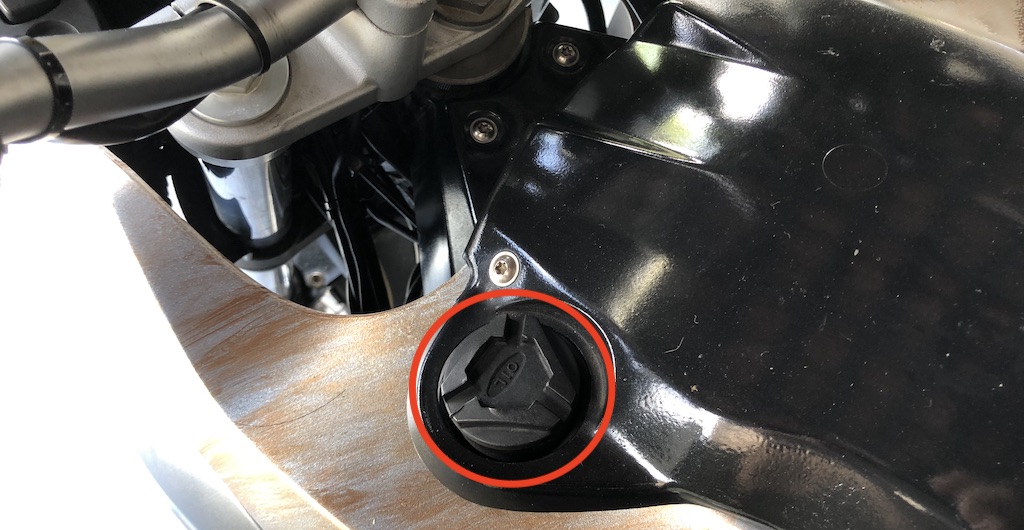 The 60cents DIY BMW G650GS Oil Fill Cap Removal Tool